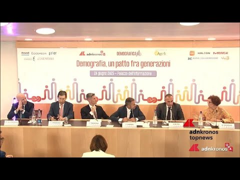 Adnkronos Q&A, a Roma l’incontro ‘Demografia, un patto tra generazioni’