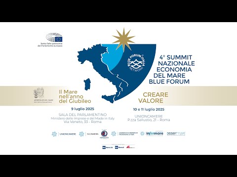 IV SUMMIT NAZIONALE SULL’ECONOMIA DEL MARE – BLUE FORUM