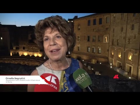 Segnalini: “Con nuova luce, Mercati di Traiano più interessanti anche di notte”