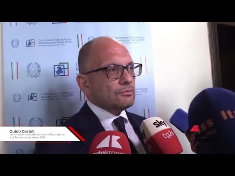 Sisma 2016, Castelli: “Ricostruzione strumento per ridare forza al Centro-Italia”