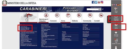 #iorestoacasa: sul sito dei carabinieri la denuncia via web