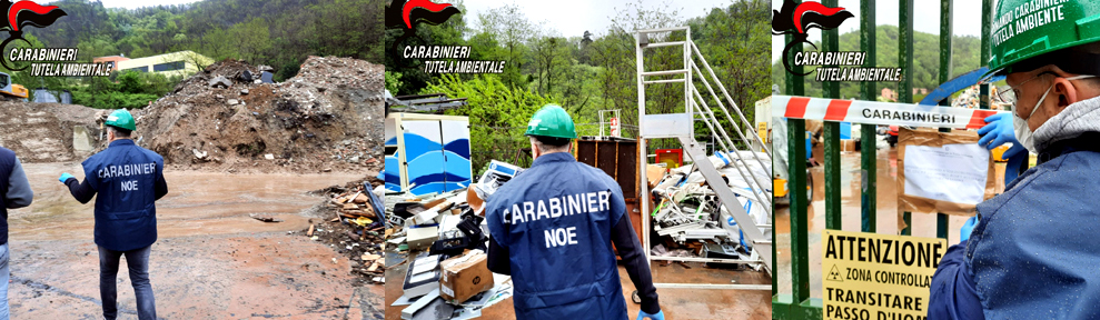 Sequestrata la discarica di Stella San Giovanni dai Carabinieri del Noe di Genova, vale un milione di euro