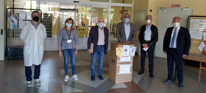 Rotary Club (otto club) dona un sanificatore per ambienti al Trincheri di Albenga