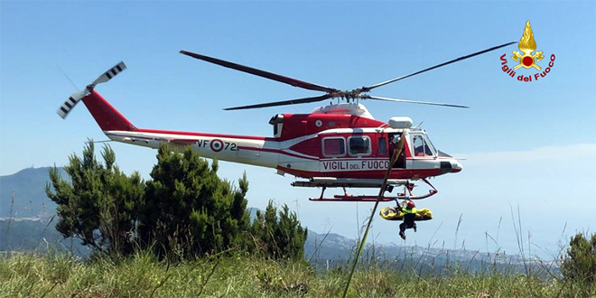 Tre interventi dei Vigili del Fuoco sul monte Beigua e monte Righi, tragedia a Monterosso dove un escursionista ha perso la vita