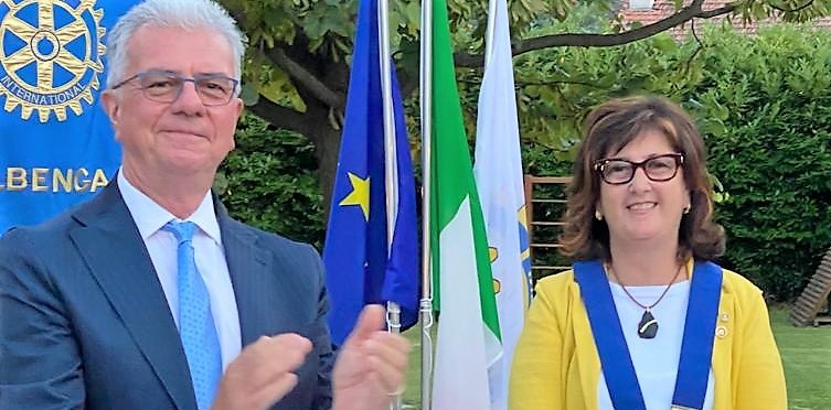 Il medico Anna Maria Rebuttato alla guida del Rotary Albenga