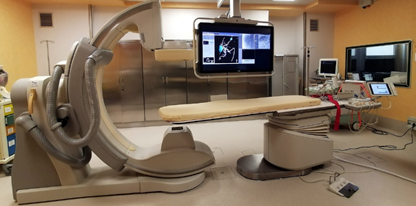 San Martino nuovo angiografo in dotazione all’Unità Operativa Radiologia Interventistica
