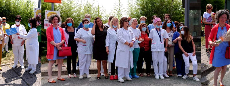 Eccellenza Donna Fidapa alle infermiere e dottoresse dell’Ospedale di Albenga
