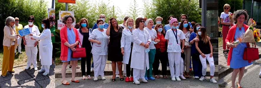 Eccellenza Donna Fidapa alle infermiere e dottoresse dell’Ospedale di Albenga