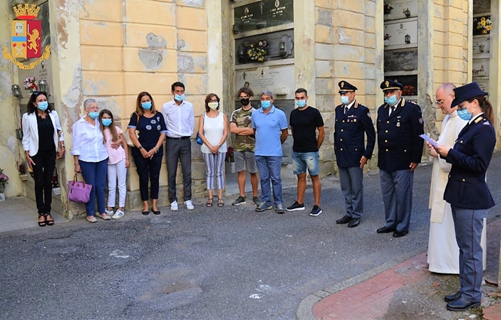 43° anniversario della morte del Maresciallo PS Ettore Carlà, si tuffò per salvare una donna