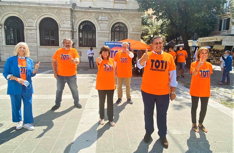 Liguria elezioni. La Lista “Toti Presidente”, questi i candidati nel collegio savonese