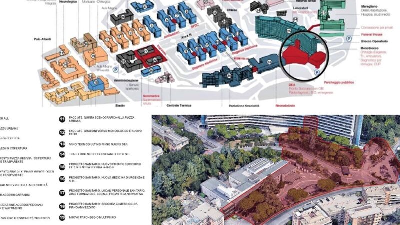 Policlinico San Martino. Questo il nuovo pronto soccorso, 13.000mq di costruzione