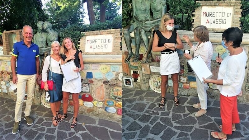 Muretto Alassio. Una firma con sorpresa… Luminosa Bogliolo