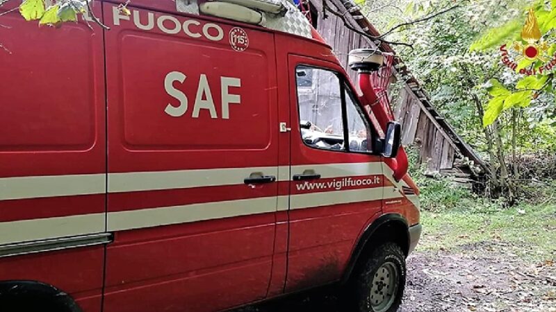 Genova, soccorsi dai Vigili del fuoco mentre cercavano funghi