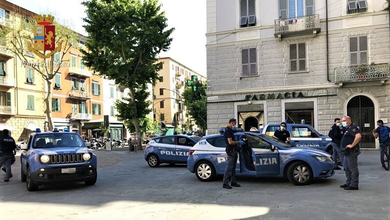 La Spezia prevenzione Covid. Controllate 221 persone, 2 denunce e sanzionato un bar