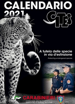 Calendario Cites dei Carabinieri con il video animali rari e la testimonial Licia Colò
