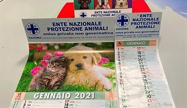 In uscita i calendari della Protezione Animali di Savona