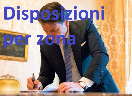 Decreto 3 novembre, ciò che si può fare nelle zone arancione e rosse