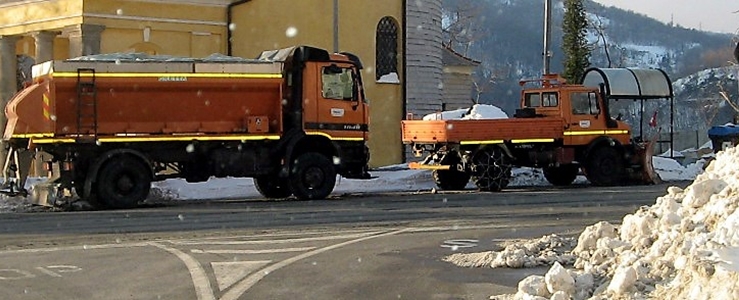 Gli spartineve di Savona sulla griglia di partenza. La Provincia affida il servizio per quasi 2,4 milioni