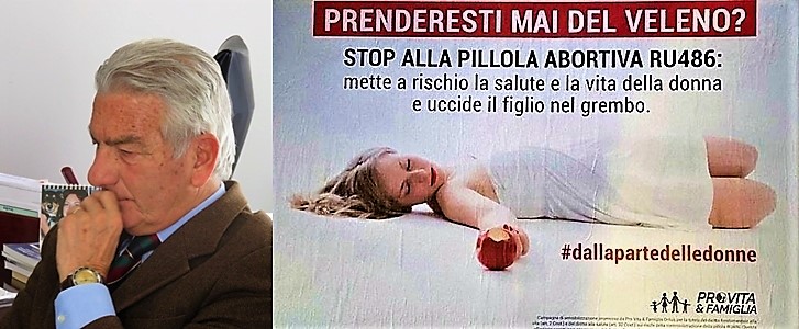 Difensore Civico: togliete il manifesto contro la pillola ru486