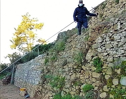 Truffa dei muri a secco nelle Cinque Terre