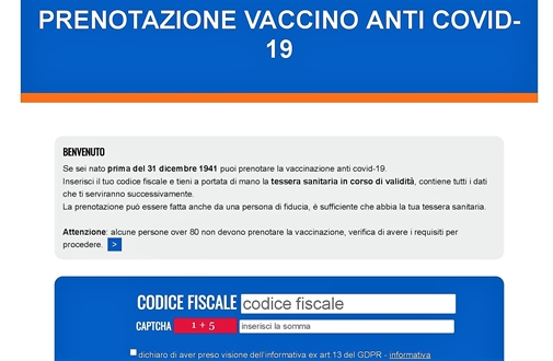 Consigli vaccinazione anti-covid, modalità di prenotazione