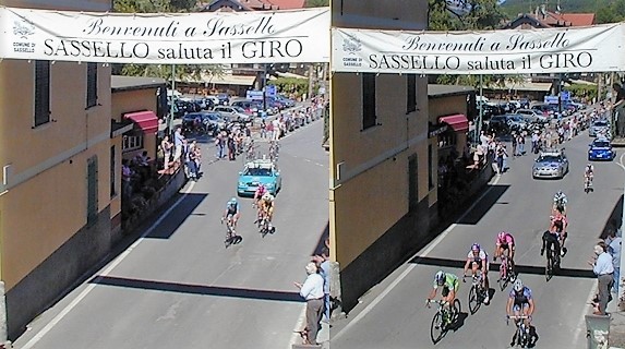 Milano-Sanremo, sport e immagine nel sassellese