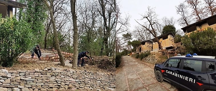 Forestale sequestra fabbricati in ristrutturazione a Sarzana