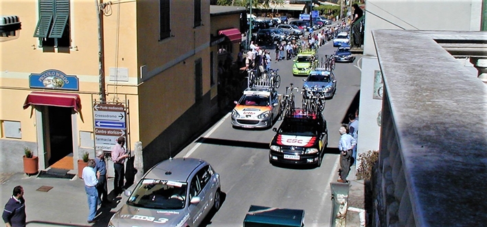 Lavori SS334 del Sassello e Milano-Sanremo la Classicissima