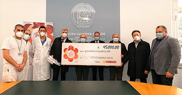 Gaslini, nuove attrezzature grazie alla donazione Conad