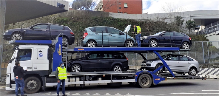 Rete europea Polizia Stradali, Liguria 180 mezzi sanzionati