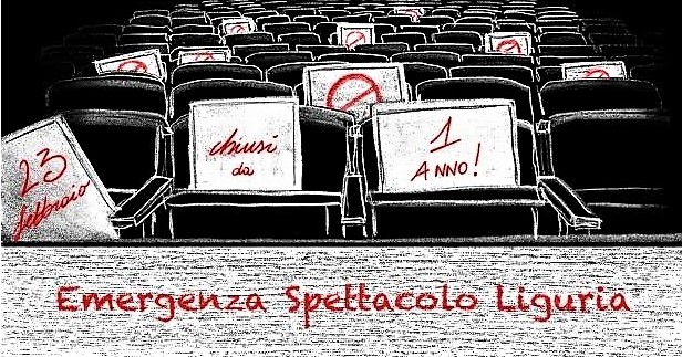 Lavoratori spettacolo liguri “ricordano” un anno di chiusura