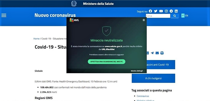 Ho neutralizzato il virus al ministero della Salute