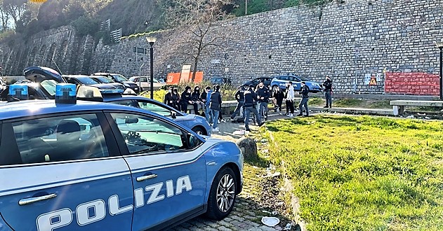 Anticrimine e assembramenti a La Spezia, sanzioni Polizia