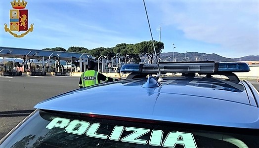 19/25 aprile aumento dei controlli della Polizia Stradale