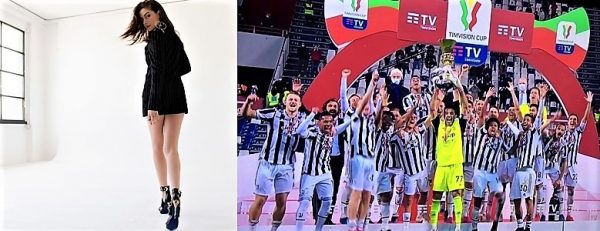 Anche Savona nella finale di Coppa Italia, Annalisa ha cantato l’inno d’Italia