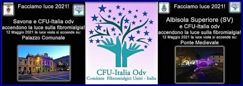 Oggi Savona si colora di viola. Giornata mondiale della fibromialgia