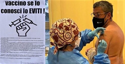 Manifesto “Vaccino se lo conosci lo eviti”, i commenti di Brunetto e Bassetti