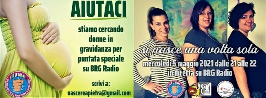 Comitato Nascere a Pietra cerca donne in gravidanza per diretta radio