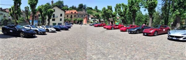 Sassello, Portofino, Genova la tappa ligure del Rosso Corsa Ferrari