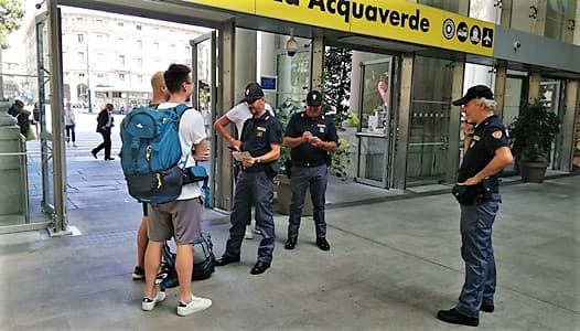 Liguria, 2021 controlli stazioni e treni,  62 multe per attraversamento binari