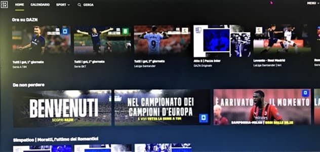 Dazn dirette calcio, disservizi nel mirino delle associazioni consumatori