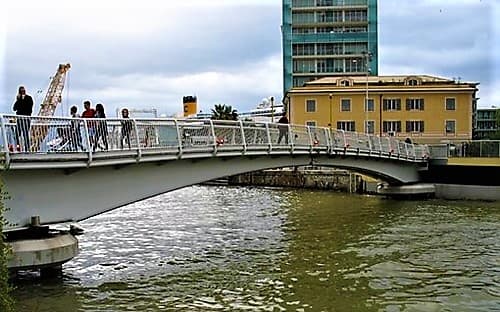 Savona, manutenzione al ponte mobile Pertini sul porto