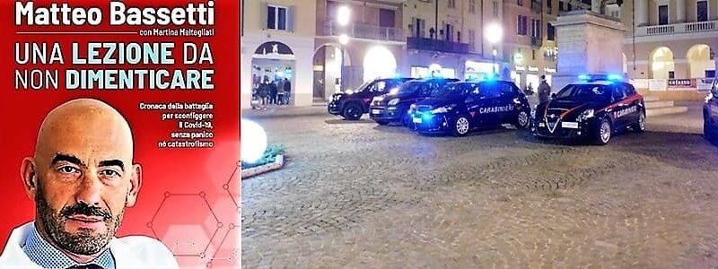 Bassetti nel mirino No vax e No green pass a Novi Ligure, una denuncia