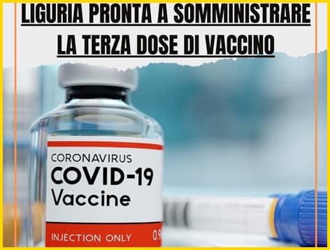 Liguria, via alla 3^ dose di vaccino per particolari categorie