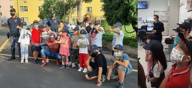 Savona, Spiderman al Family Day della Polizia di Stato