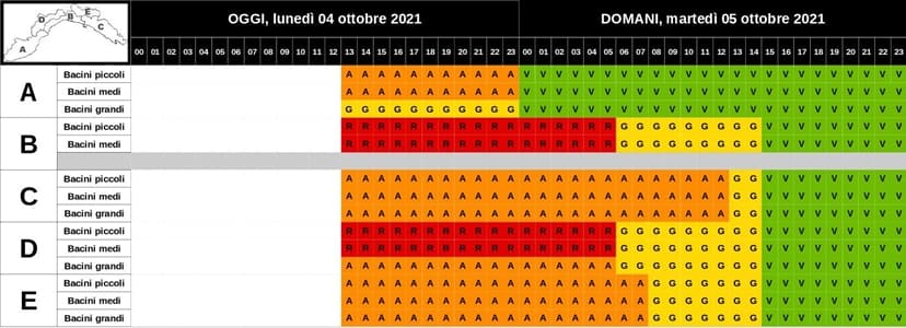 Liguria maltempo, aggiornamento in diretta dal presidente Toti