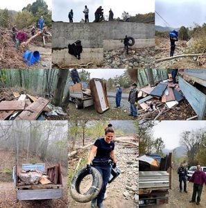 Sassello 1 giornata ecologica al lago dei Gulli