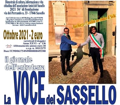 La Voce del Sassello, nelle edicole il numero di ottobre