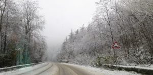 Neve sul Giovo Ligure