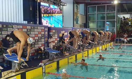 Nuoto Trofeo Sapio, Lamberti e Fangio due record alla prima giornata